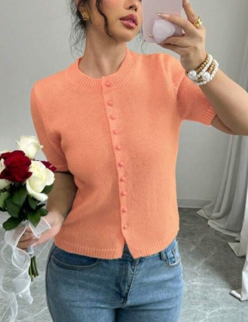 Tricou Shein, portocaliu