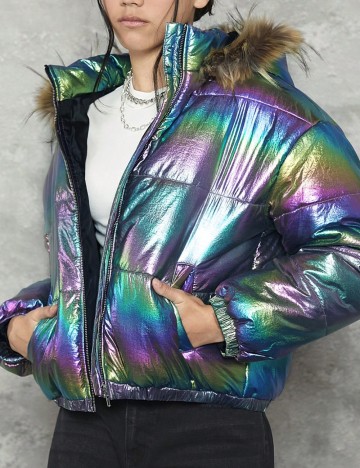 Geacă Shein, mix culori