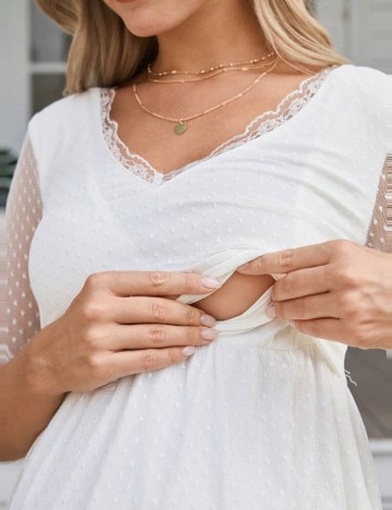 Rochie mini Shein, alb