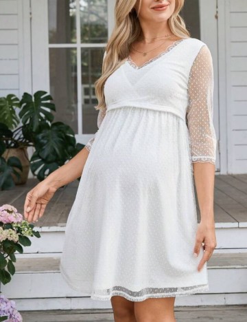 Rochie mini Shein, alb