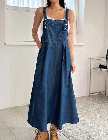 Rochie maxi Shein, albastru