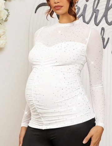 Bluză Shein, alb
