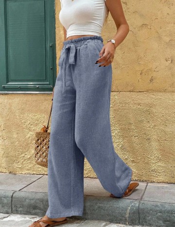 Pantaloni Shein, albastru