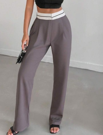 Pantaloni Shein, gri