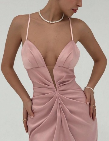 Rochie maxi Shein, roz