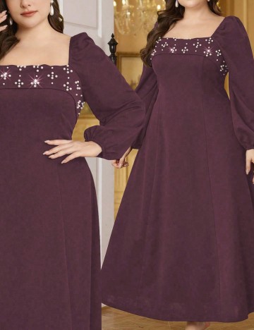 Rochie maxi Shein Curve+, mov