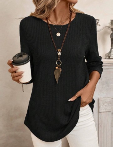 Bluză Shein Emery Rose, negru