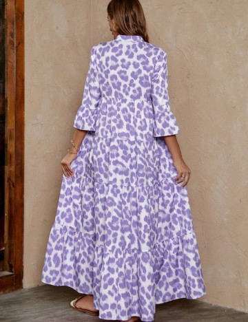 Rochie maxi Shein, mix culori