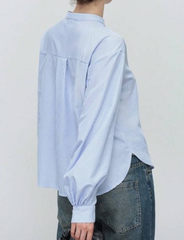 Cămașă Shein, albastru