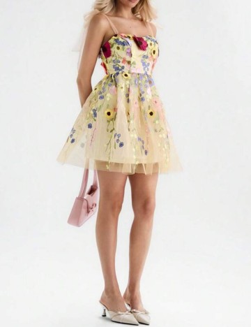 Rochie mini Shein, mix culori