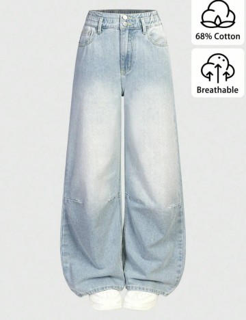 Jeans Shein, albastru