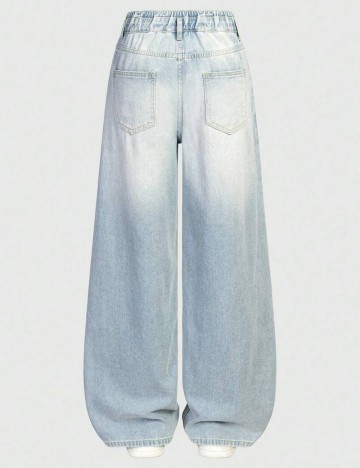 Jeans Shein, albastru