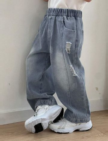 Jeans Shein, albastru