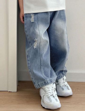 Jeans Shein, albastru