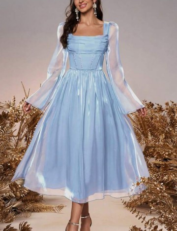 Rochie maxi Shein, albastru