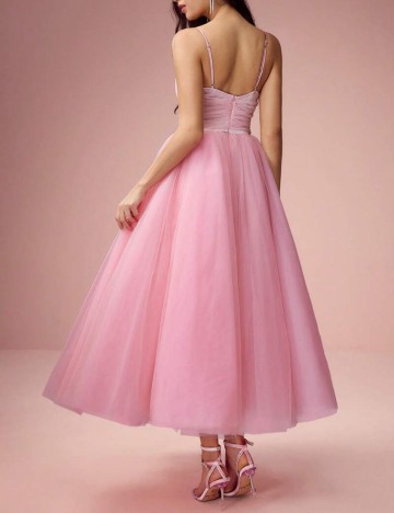 Rochie de ocazie Shein, roz