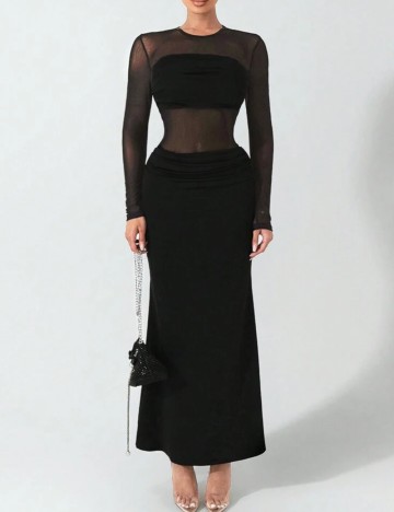 Rochie maxi Shein, negru