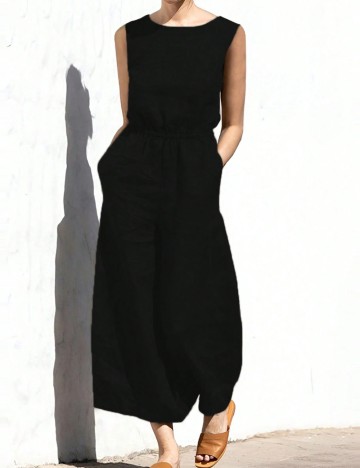 Salopetă Shein Curve+, negru