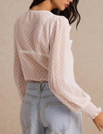 Cămașă Shein, alb