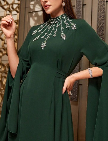 Rochie maxi Shein, verde
