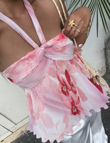 Top Shein, mix culori