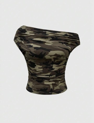 Top Shein, mix culori