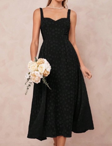 Rochie midi Shein, negru