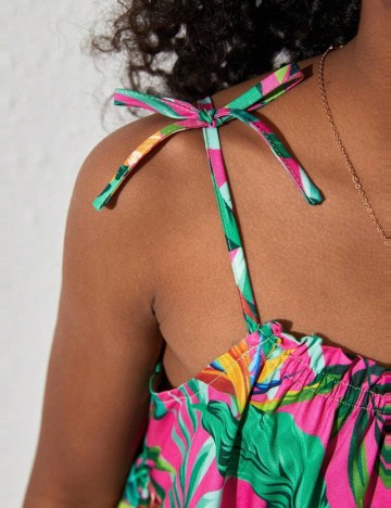 Rochie midi Shein, mix culori