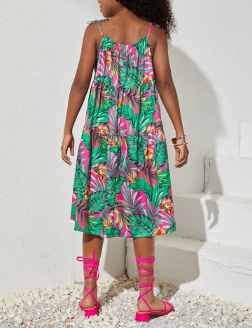 Rochie midi Shein, mix culori