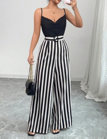 Salopetă lungă Shein, mix culori