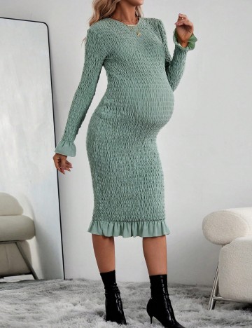 Rochie midi Shein, turcoaz