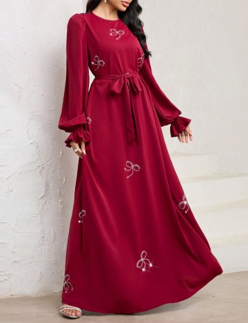 Rochie maxi Shein, roșu