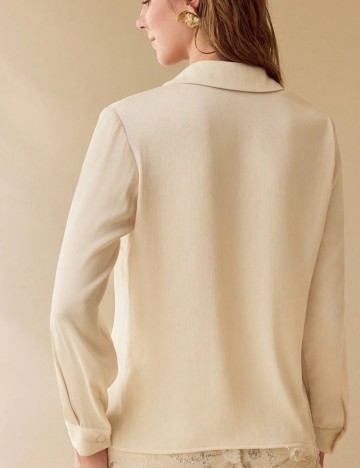 Cămașă MOTF by Shein, bej