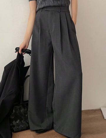 Pantaloni Shein, gri