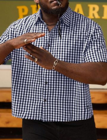 Cămașă cu mânecă scurtă Shein MANFINITY, mix culori