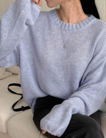 Pulover Shein DAZY, albastru