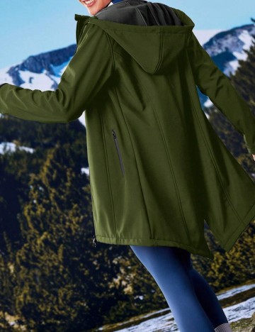 Jachetă Shein, verde