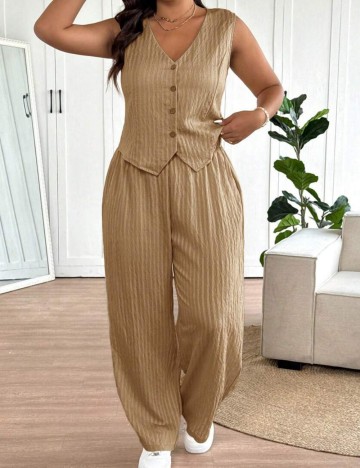 Compleu Shein Curve+, maro