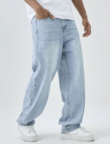 Jeans Shein, albastru