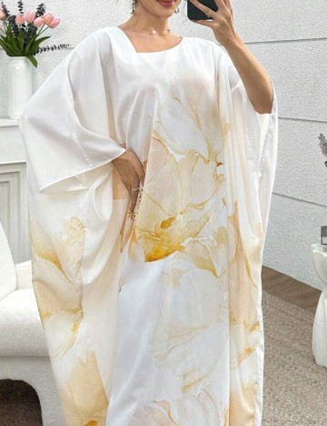 Rochie maxi Shein, mix culori