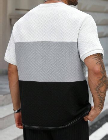 Tricou Shein MANFINITY, mix culori