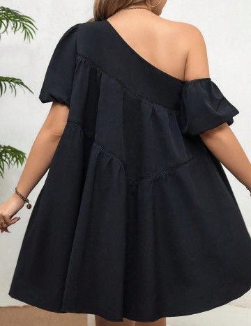 Rochie mini Shein Curve+, negru