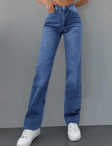 Jeans Shein, albastru