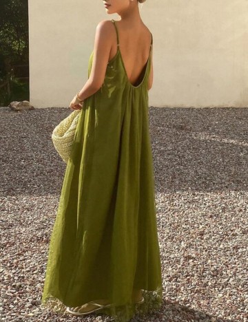 Rochie maxi Shein, verde