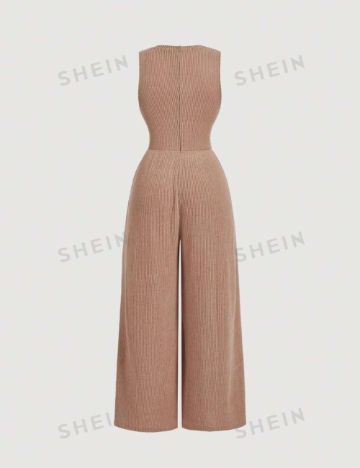 Salopetă Shein, bej