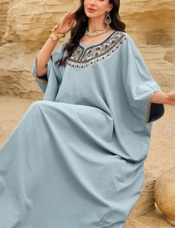 Rochie maxi Shein, albastru