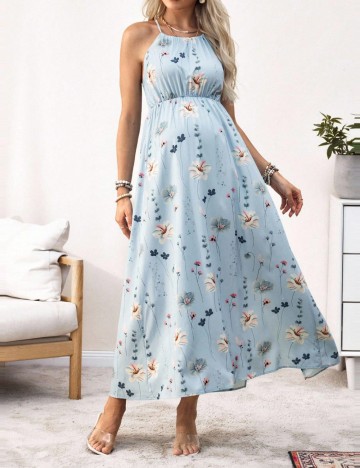 Rochie maxi Shein, albastru