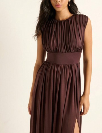 Rochie maxi Shein, maro