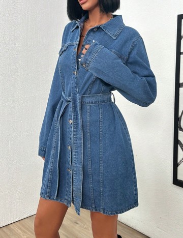 Rochie de blugi Shein, albastru