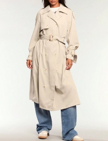 Trench Shein Forever, bej